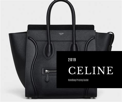 celine handbag cost|celine bag price list.